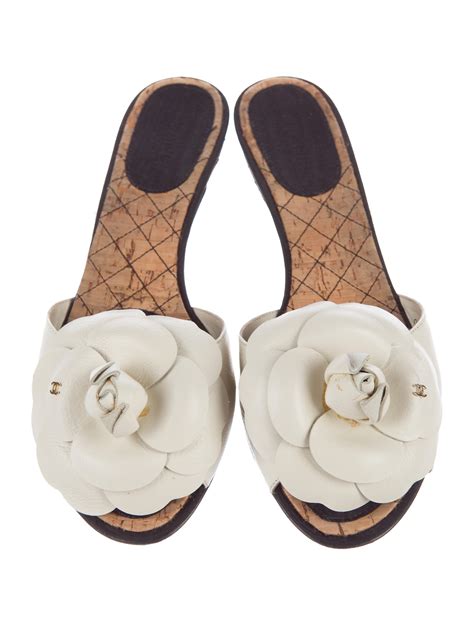 chanel and camellia|chanel camellia flower shoes.